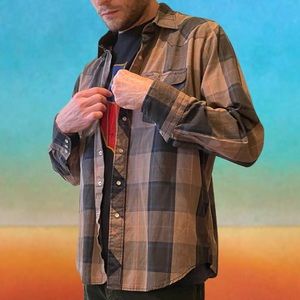 Vintage YoungBloods Authentic Western Snap Shirt